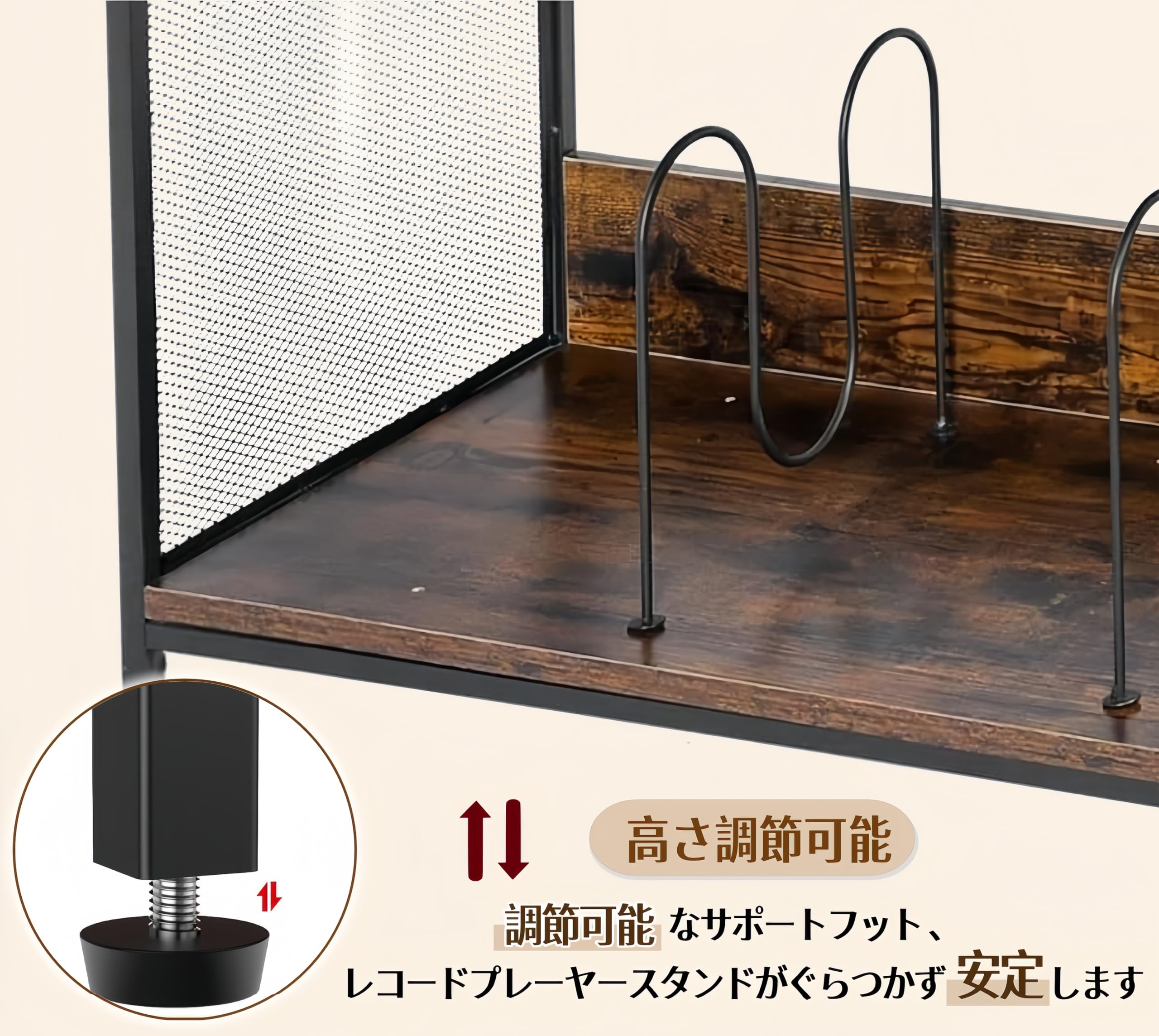 棚 レコードプレーヤースタンド レコードラック レコード棚 3段 Amazon.co.jp: TUIYIDUO レコードプレーヤースタンド 3段 レコード